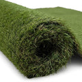 Ottomanson Artificial Turf Natural 78" x 28', Realistic Grass Carpet by Ottomanson