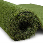 Ottomanson Artificial Grass Runner Natural 31" x 16', Realistic Grass by Ottomanson