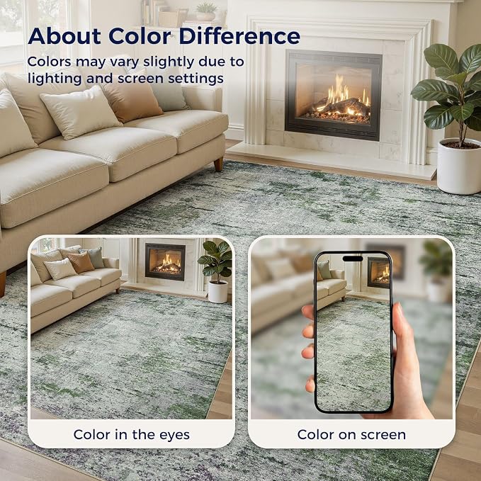 DMOYEST Area Rug Living Room Rugs - Image 6