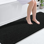 OLANLY Bathroom Runner Rugs 70x24, Extra Soft Absorbent Chenille Bath Rugs by OLANLY