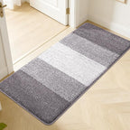 Kitinjoy Indoor Outdoor Door Mat, 50x30 Non-Slip Absorbent Dirt Trapper by Kitinjoy