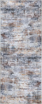 IOHOUZE Abstract Runner Rug 2x5 Ft Washable Runners - Image 9