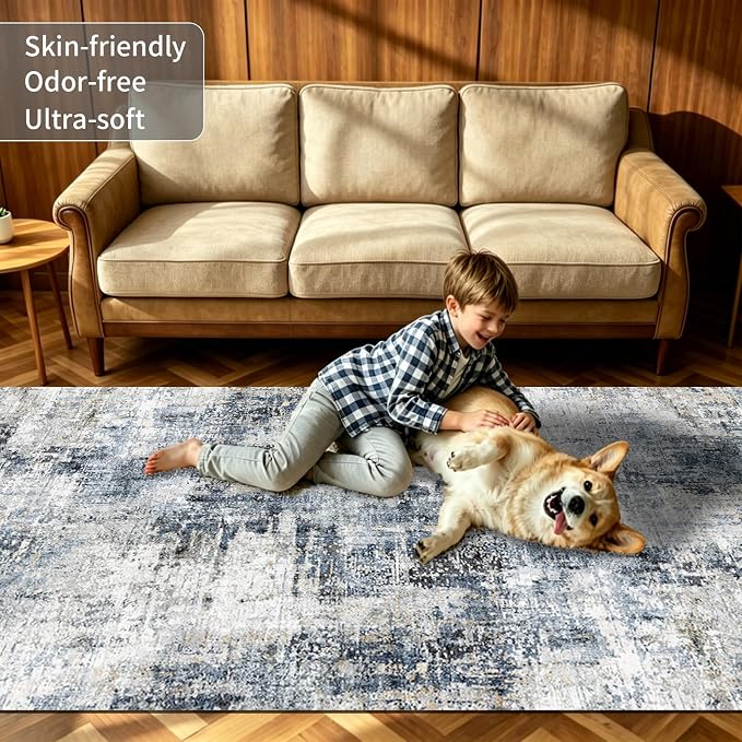 Machine Washable Runner Rugs 2x6: Stain & Spill Resistant Carpet Runners - Image 3