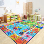 Kids Rug for Playroom, 4x6 ABC Educational Carpet for Classroom, Fun Alphabet - Image 7