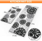 StepLively Kitchen Mats for Floor 2PCS, 0.47" Anti Fatigue Mats for Kitchen - Image 2