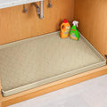 Jin&Bao Waterproof Under Sink Mat 31" x 22", Thick Silicone Mat Cabinet by Jin%26Bao