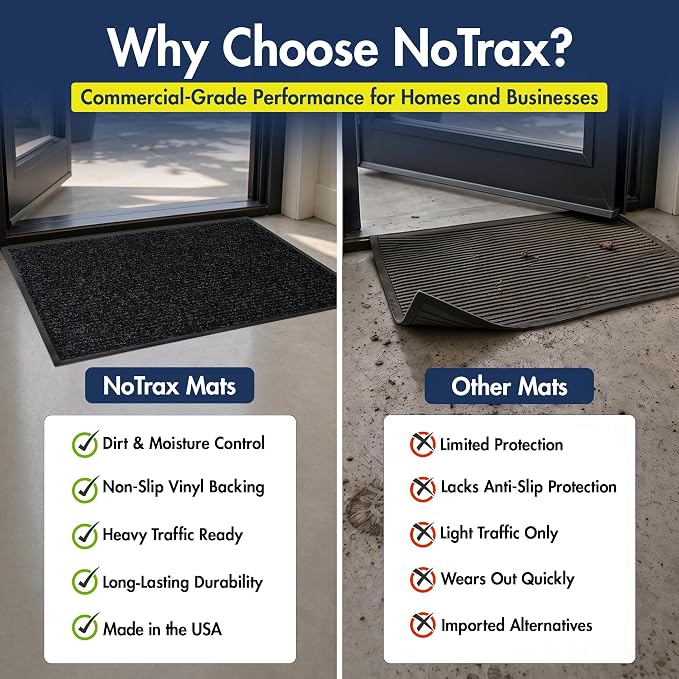 Notrax 109 Industrial Door Mat, Heavy Duty Commercial Rugs - Image 8
