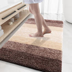 OLANLY Bathroom Rug Mat 59x35, Extra Soft Absorbent Microfiber Bath Rugs by OLANLY