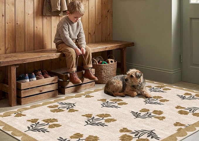 4x6 Covered Outdoor Patio Rug - Image 8