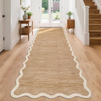 GarveeHome Scalloped Runner Rug by GarveeHome