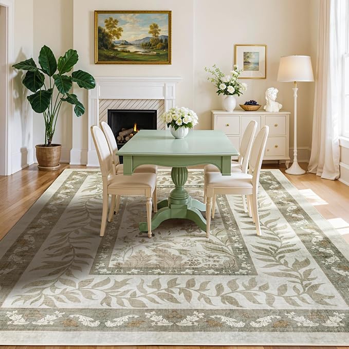 LIANLAM Washable Rug 9x12 Area Rugs - Image 3