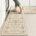 KIMODE Anti Fatigue Mats for Kitchen Floor Non Slip, Farmhouse Boho Floral by StayinComfortCookwithJoy