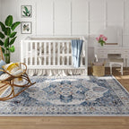 Rugcomf Vintage Medallion 4'x6' Rug - Image 3