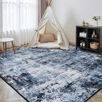 Rugflix 8x12 Area Rugs for Living Room, Washable Large Rug Stain-Resistant Low - Image 8