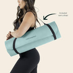 Retrospec Solana Yoga Mat 1" Thick w/Nylon Strap - Image 7