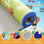 ABC Rug for Playroom Classroom Bedroom, 6x9 Kids Educational Area Rug for - Image 7