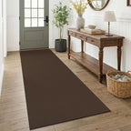 KOZYFLY Woven 3x7 Washable Kitchen Runner Rug, Non Slip Wide Runners - Image 2
