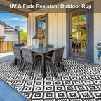 Outdoor Patio Plastic Straw Rug - Image 7