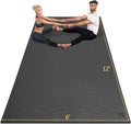 GXMMAT Large Yoga Mat 12'x6'/10'x6'/6'x8', Extra Thick Workout Mats by GXMMAT