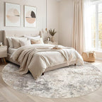 UERMEI 8ft Round Area Rug Living Room Rugs - Image 3
