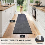 PURRUGS Dirt Trapping Door Mat 24" x 59", Non-Slip Machine Washable Entryway Rug - Image 8