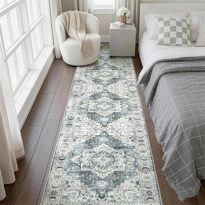 Lessymo Washable Long Runner Rug - Image 3