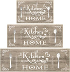 Vaukki Boho Kitchen Rug Sets 3 Pieces, Washable Kitchen Mats - Image 8