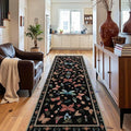 Rugxara 2x6 Floral Runner Rug, Washable Runners by Rugxara