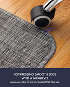 BARoyal Office Chair Mat for Hardwood Floor Under Desk Computer Rolling Chair - Image 5