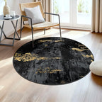 RELEANY Washable Area Rugs 4ft Non-Slip Modern Abstract Soft - Image 9
