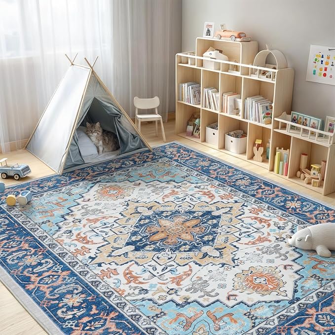 Lofus 5x7 Area Rugs for Living Room, Washable Area Rug, Rugs for Bedroom - Image 3