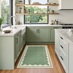 GarveeHome Scalloped Door Mat Indoor Rugs - Image 3