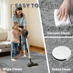 5x7 Area Rug for Living Room, Ultra Soft Fluffy Shag Rugs for Bedroom, Non-Slip - Image 4