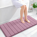 OLANLY Memory Foam Long Bathroom Rugs Runner 44x20, Super Soft Absorbent Bath by OLANLY