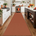 IOHOUZE Washable Exrea Long Hallway Runner Rug 3x14 Non Slip Rubber Backed - Image 2