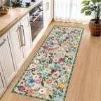 Runner Rug for Entryway: 2.6x8 Kitchen Rugs Non Slip Washable Ultra-Thin Soft - Image 6