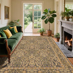 4x6 Area Rug for Bedroom Beside Rug, Laundry Room, Washable Non-Slip Low Pile - Image 2
