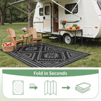 GENIMO Outdoor Rug for Patio Clearance - Image 7