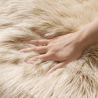 MIULEE Fluffy Rug Soft Shaggy Faux Fur Area Rug Luxury Plush Sheepskin Carpet - Image 4