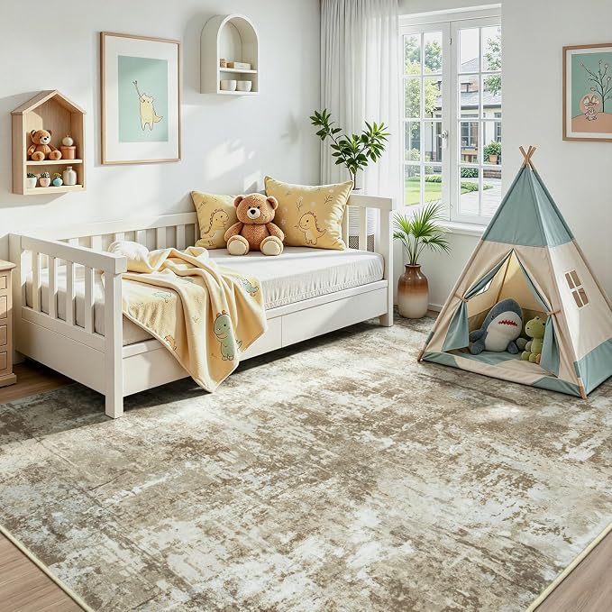 8x10 Area Rugs for Living Room, Washable Large Rug - Image 8