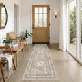Vintage Hallway Runner Rug 2x6: Large Soft Washable Entryway by COTILED