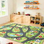 Farmyard Adventure Play Rugs, Educational and Fun Farm Play Mat - Image 2