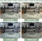 48"x72" Office Chair Mat for Hardwood Tile Floor, Under Desk Carpet Protector - Image 6