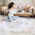 XLUEZ Runner Rug 2x6 Vintage Rugs, Machine Washable Kitchen Runner Retro - Image 4