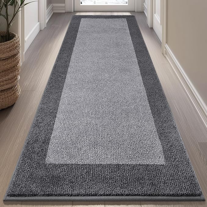 Machine Washable Kitchen Rug 32" x 72", Non Slip Indoor Door Rug, Absorbent by Unknown