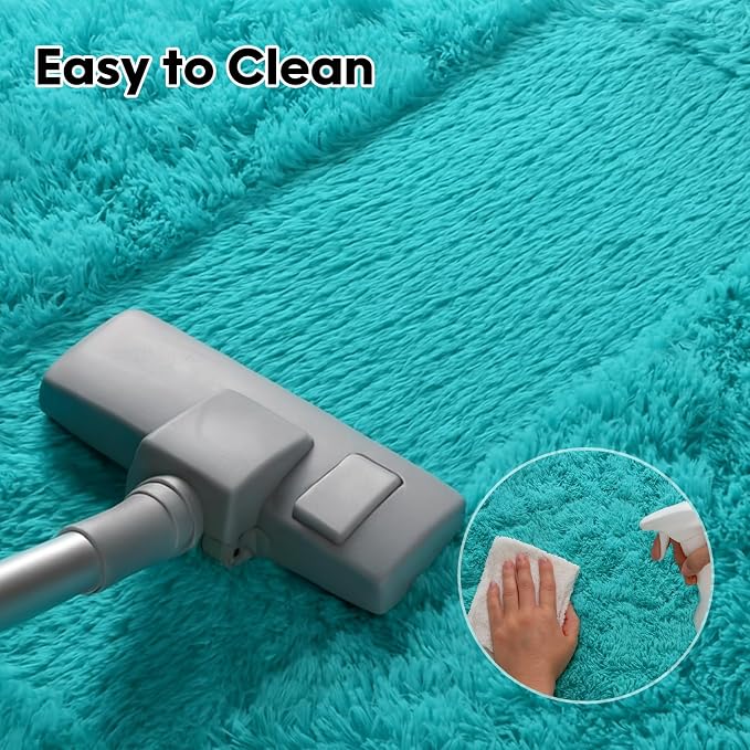 Fluffy Plush Shag Rug 5x7, Ultra Soft Rug - Image 7