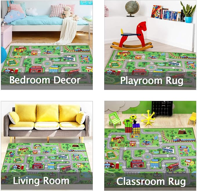 Capslpad Kids Educational Play Rug - Image 7