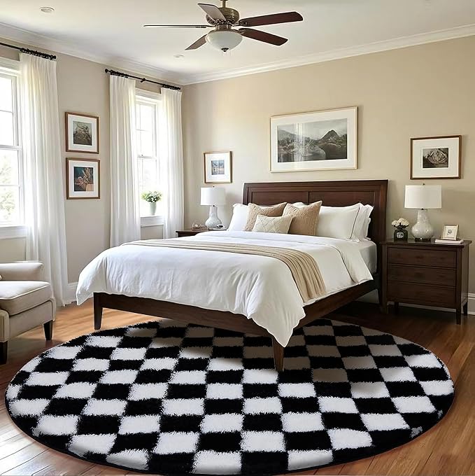 TOOHUB Super Soft Rug, Round Rug - Image 8