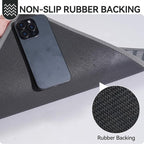 Front Door Mat 17''x30'', Absorbent Dirt Resist Washable Non Slip Low-Profile - Image 5