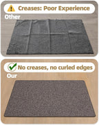 Color&Geometry Ultra Thin Indoor Door Mat 48"x72", Non Slip Rubber Backed Dirt - Image 5